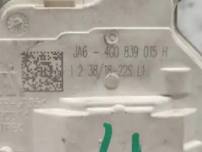 Автозапчастина б/у замок дверей заднього лівого для audi a4 b9 (8w2, 8wc) 2.0 tdi посилання на oem iam 4g0839015h  