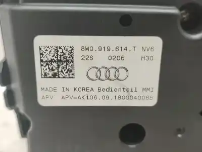 Автозапчасти б/у многофункциональное управление за audi a4 b9 (8w2, 8wc) 2.0 tdi ссылки oem iam 8w0919614t  