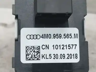 Second-hand car spare part rearview side mirror switch for audi a4 b9 (8w2, 8wc) 2.0 tdi oem iam references 4m0959565m  