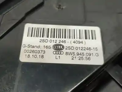 Автозапчасти б/у левый задний фонарь за audi a4 b9 (8w2, 8wc) 2.0 tdi ссылки oem iam 8w5945091g  
