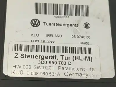 Автозапчастина б/у регулятор склона задній лівий для vw phaeton (3d1, 3d2, 3d3, 3d4, 3d6, 3d7, 3d8, 3d9) 3.0 v6 tdi 4motion посилання на oem iam 3d0959703d  