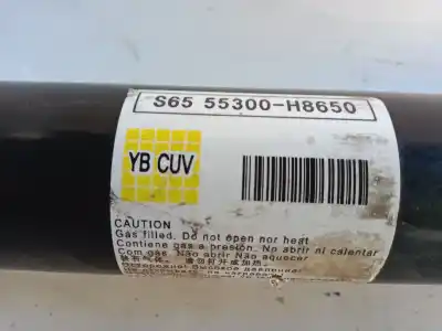 Автозапчастина б/у правий задній амортизатор для kia stonic (yb) 1.6 crdi посилання на oem iam s6555300h8650 s65 6531 