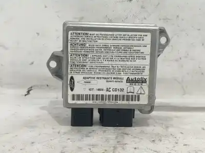 Peça sobressalente para automóvel em segunda mão centralina de airbag por ford mondeo iii sedán (b4y) 2.0 16v tddi / tdci referências oem iam 4s7t14b056