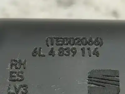Автозапчастина б/у внутрішня задня права ручка для seat cordoba (6l2) 1.9 sdi посилання на oem iam 6l4839114  