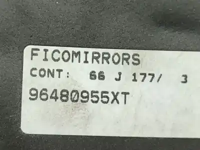 Автозапчастина б/у ліве дзеркало для peugeot 206 fastback (2a/c) 1.4 hdi eco 70 посилання на oem iam 96480955xt  
