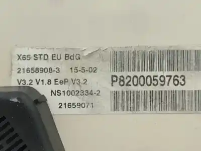 Автозапчасти б/у приборная доска за renault clio ii (bb_, cb_) 1.5 dci (b/cb07) ссылки oem iam 8200059763  
