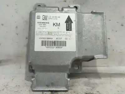 Second-hand car spare part airbag control unit for opel vectra c (z02) 1.9 cdti (f69) oem iam references 13186948