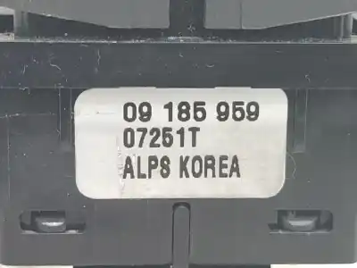 Автозапчастина б/у передній правий віконний вимикач для opel vectra c (z02) 1.9 cdti (f69) посилання на oem iam 09185959  