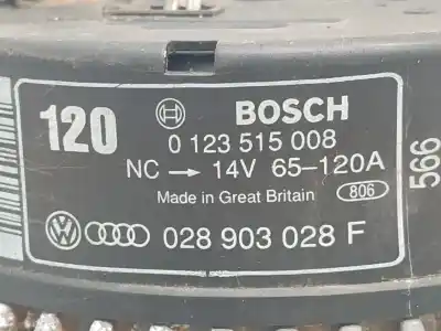 Автозапчасти б/у генератор за audi a4 b5 (8d2) 1.9 tdi ссылки oem iam 028903028f  