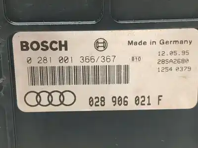 Автозапчастина б/у ебу контролер двигуна для audi a4 b5 (8d2) 1.9 tdi посилання на oem iam 028906021f  