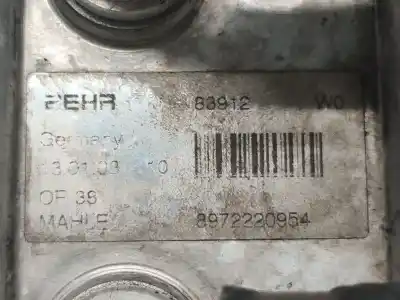 Pezzo di ricambio per auto di seconda mano radiatore olio motore per opel combo tour 1.7 di 16v riferimenti oem iam 8972220954  