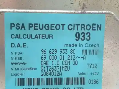 Pezzo di ricambio per auto di seconda mano modulo elettronico per citroen c3 i (fc_, fn_) 1.4 hdi riferimenti oem iam 9662993380  