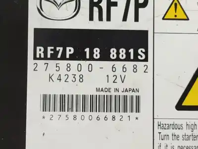Second-hand car spare part ecu engine control for mazda 5 (cr19) 2.0 cd (cr19) oem iam references 2758006682 2758006682 