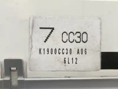 Peça sobressalente para automóvel em segunda mão comando de sofagem (chauffage / ar condicionado) por mazda 5 (cr19) 2.0 cd (cr19) referências oem iam k1900cc30a06 k1900cc30a06 