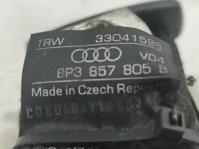 Автозапчастина б/у задній лівий ремін безпеки для audi a3 (8p1) 1.9 tdi посилання на oem iam 8p3857805b  