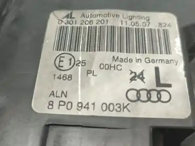 Peça sobressalente para automóvel em segunda mão farol / farolim esquerdo por audi a3 (8p1) 1.9 tdi referências oem iam 8p941003k  