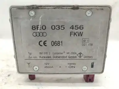Pièce détachée automobile d'occasion MODULE ÉLECTRONIQUE pour AUDI A4 B6 (8E2)  Références OEM IAM 8E0035456C  