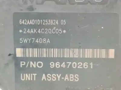 Peça sobressalente para automóvel em segunda mão abs por daewoo kalos (klas) 1.2 referências oem iam 96470254 96470261 