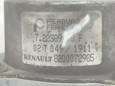 Автозапчастина б/у галмумний депресор / вакуумний насос для renault laguna ii (bg0/1_) 1.9 dci (bg08, bg0g) посилання на oem iam 8200072985  