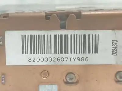 Second-hand car spare part audio system / radio cd for renault laguna ii (bg0/1_) 1.9 dci (bg08, bg0g) oem iam references 8200002607   Second-hand car spare part audio system / radio cd for renault laguna ii (bg0/1_) 1.9 dci (bg08, bg0g) oem iam references 8200002607