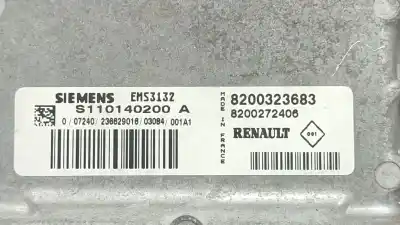 Автозапчастина б/у ебу контролер двигуна для renault clio ii (bb_, cb_) 1.2 (bb0a, bb0f, bb10, bb1k, bb28, bb2d, bb2h, cb0a,... посилання на oem iam 8200323683  