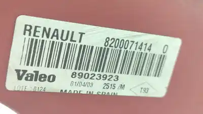 Second-hand car spare part right tailgate light for renault clio ii (bb_, cb_) 1.2 (bb0a, bb0f, bb10, bb1k, bb28, bb2d, bb2h, cb0a,... oem iam references 82000714140  