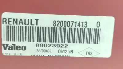Second-hand car spare part left tailgate light for renault clio ii (bb_, cb_) 1.2 (bb0a, bb0f, bb10, bb1k, bb28, bb2d, bb2h, cb0a,... oem iam references 82000714130  