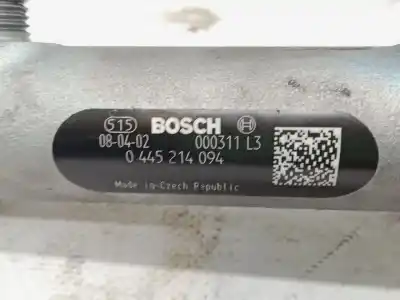 Автозапчастина б/у рампа инжектора для opel astra h (a04) 1.7 cdti (l48) посилання на oem iam 0445214094  
