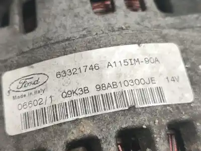 Автозапчастина б/у генератор для ford focus i (daw, dbw) 1.8 turbo di / tddi посилання на oem iam 98ab10300je  