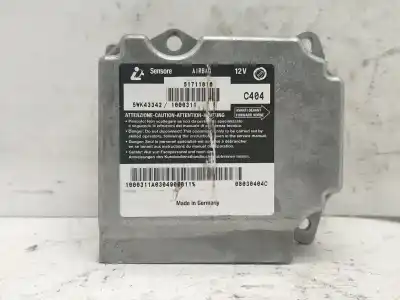 Pièce détachée automobile d'occasion Boitier De Commande D'airbag pour FIAT STILO (192_) 1.9 JTD (192_XF1A) Références OEM IAM 51711816  