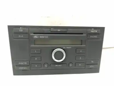 Peça sobressalente para automóvel em segunda mão sistema de áudio / rádio cd por ford mondeo iii sedán (b4y) 2.0 16v tddi / tdci referências oem iam 5s7t18c815ac