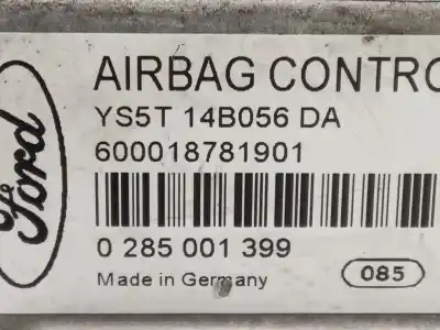 Автозапчастина б/у блок управління подушками безпеки для ford ka (rb_) 1.3 i rocam посилання на oem iam ys5t14b056  