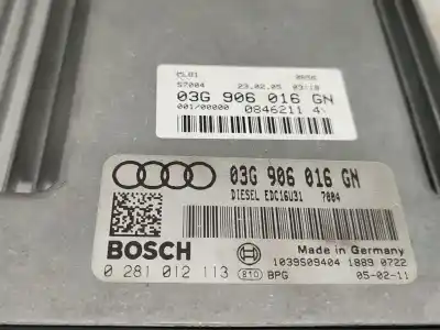 Second-hand car spare part ecu engine control for audi a4 b7 (8ec) 2.0 tdi 16v oem iam references 03g906016n 0281012113 