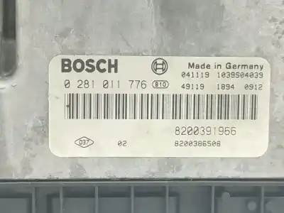 Автозапчасти б/у блок управления двигателем за renault megane ii (bm0/1_, cm0/1_) 1.9 dci (bm0g, cm0g) ссылки oem iam 8200391966  