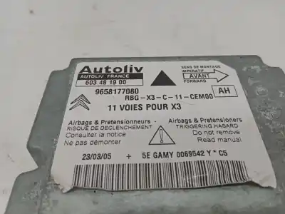 Автозапчасти б/у блок управления подушками безопасности за citroen c5 ii (rc_) 1.6 hdi (rc8hzb) ссылки oem iam 9658177080  