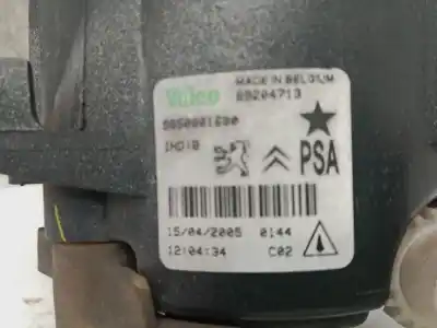 Автозапчастина б/у правий протитуман для citroen c5 ii (rc_) 1.6 hdi (rc8hzb) посилання на oem iam 89204713  