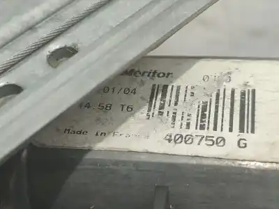 Автозапчастина б/у регулятор переднього правого скла для renault scénic ii (jm0/1_) 1.5 dci (jm02, jm13) посилання на oem iam 400750g  
