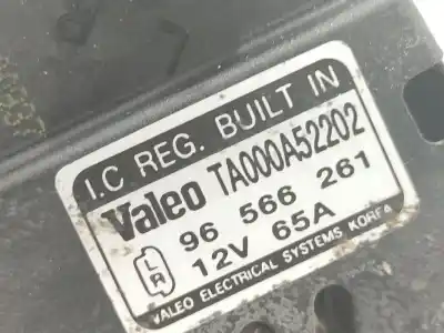 Peça sobressalente para automóvel em segunda mão alternador por daewoo matiz (m100, m150) 0.8 referências oem iam 96566261  