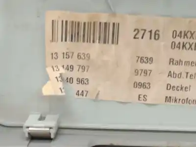 Автозапчастина б/у внутрішне світло для opel vectra c (z02) 1.9 cdti (f69) посилання на oem iam 13157639  