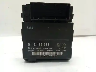 Second-hand car spare part comfort module for opel vectra c (z02) 1.9 cdti (f69) oem iam references 13193588