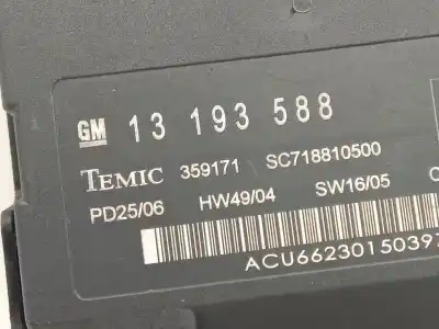Автозапчасти б/у блок реле/предохранителей за opel vectra c (z02) 1.9 cdti (f69) ссылки oem iam 13193588  