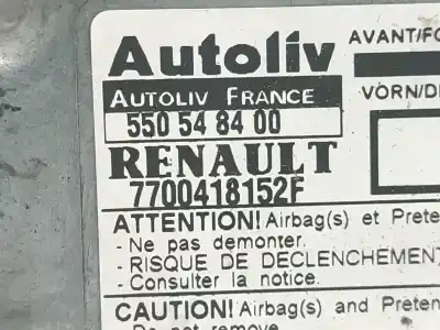 Автозапчасти б/у блок управления подушками безопасности за renault megane i classic (la0/1_) 1.6 e (la0f, la0s) ссылки oem iam 7700418152f  