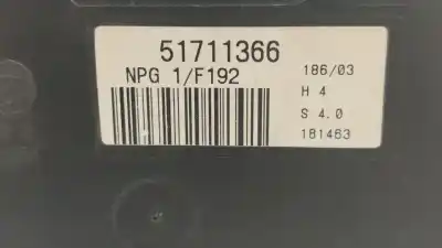 Pièce détachée automobile d'occasion module confort pour fiat stilo (192) 1.9 jtd cat références oem iam 51711366  