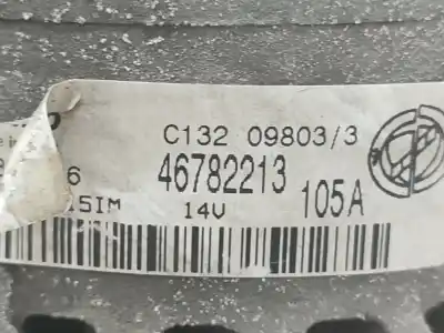 Pezzo di ricambio per auto di seconda mano alternatore per fiat stilo (192) 1.9 jtd cat riferimenti oem iam 46782213  