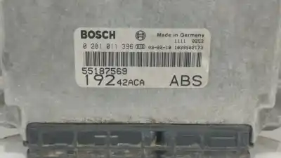 Автозапчасти б/у блок управления двигателем за fiat stilo (192) 1.9 jtd cat ссылки oem iam 0281011396  