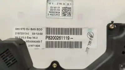 Peça sobressalente para automóvel em segunda mão quadrante por renault clio ii (bb_, cb_) 1.2 (bb0a, bb0f, bb10, bb1k, bb28, bb2d, bb2h, cb0a,... referências oem iam 8200261119  