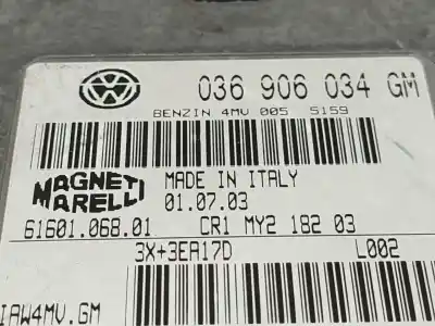 Автозапчасти б/у блок управления двигателем за seat cordoba (6l2) 1.4 16v ссылки oem iam 036906034gm  