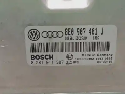 Автозапчастина б/у ебу контролер двигуна для audi a6 c5 avant (4b5) 2.5 tdi quattro посилання на oem iam 8e0907401j  