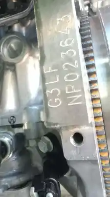 Peça sobressalente para automóvel em segunda mão motor completo por kia stonic (yb) 1.0 t-gdi eco-dynamics+ referências oem iam g3lf  