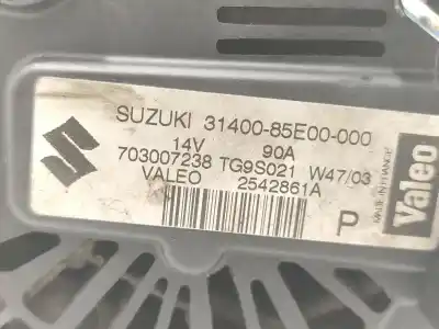Автозапчастина б/у генератор для suzuki ignis ii (mh) 1.3 ddis (rm413d) посилання на oem iam 3140085e00000  